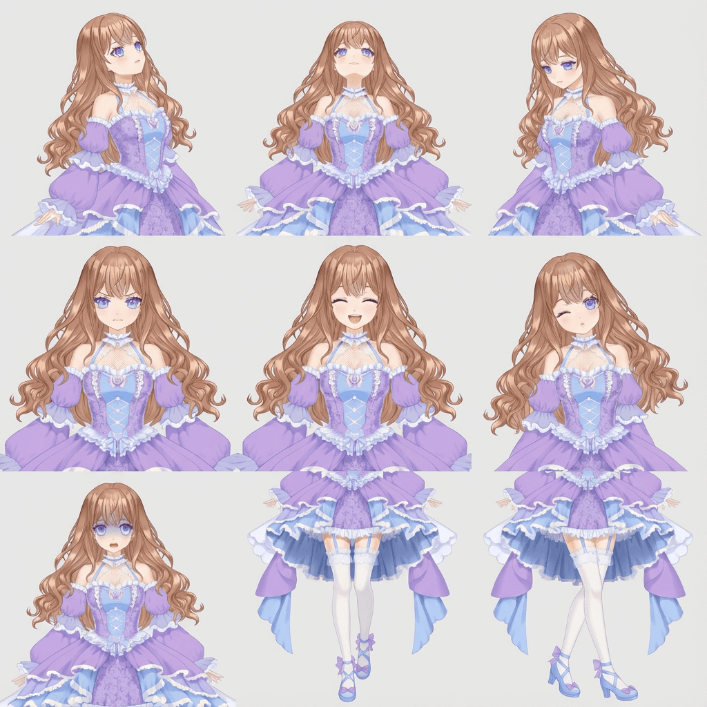 一张图出多动作 输出